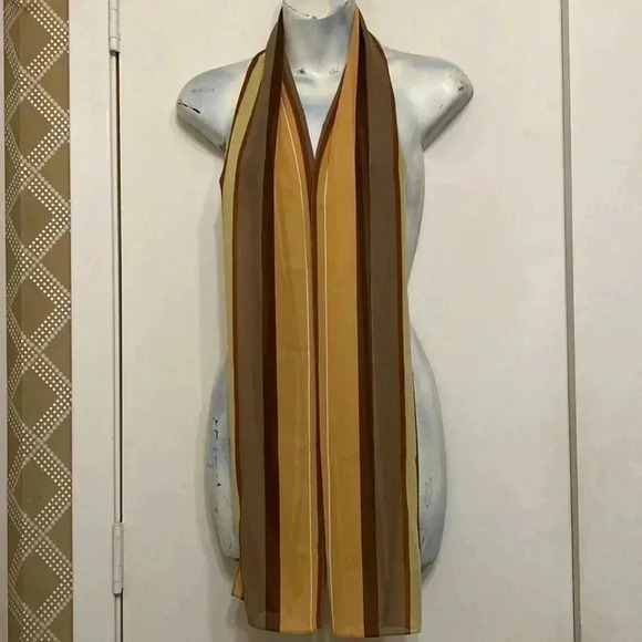 Vintage Accessories - Sheer Bohemian Scarf